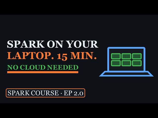 Install PySpark Locally in 15 Minutes (No Cloud) | Spark Course 2.0
