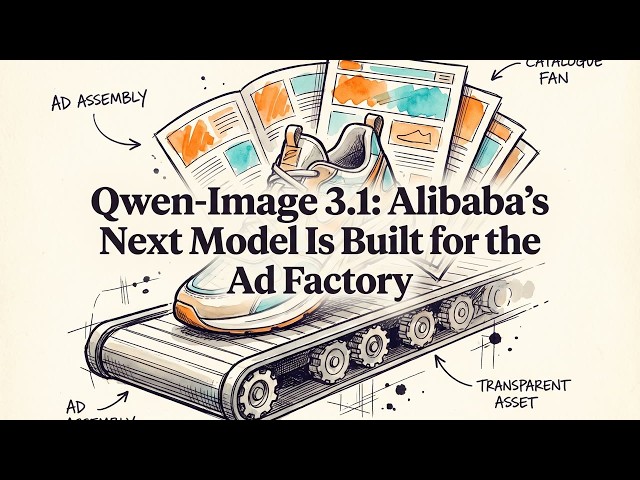 Qwen-Image 3.1 announcement