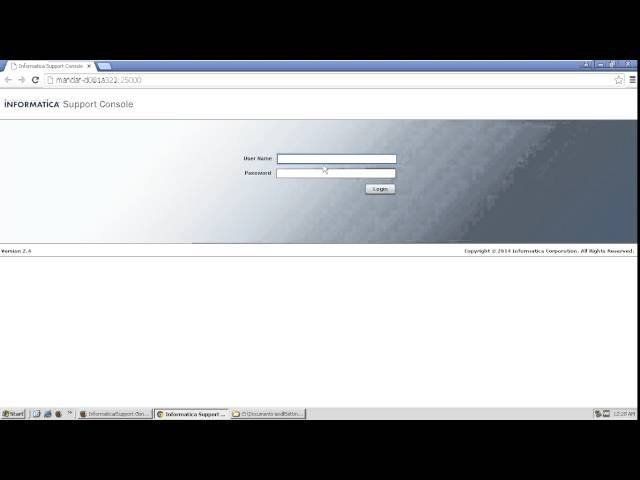 Informatica : Informatica Support Console Installation