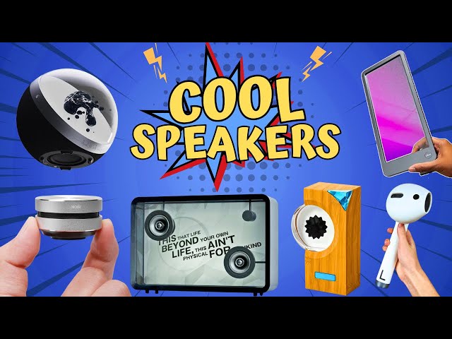 Best Bluetooth Speakers | unique bluetooth speakers| cool tech gadgets on amazon | SoWhats Next