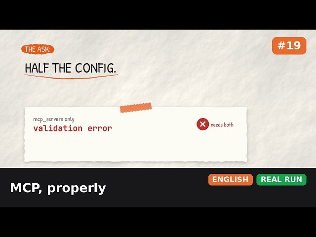 #19 · MCP Explained – Model Context Protocol for AI Agents | Agentic AI Course