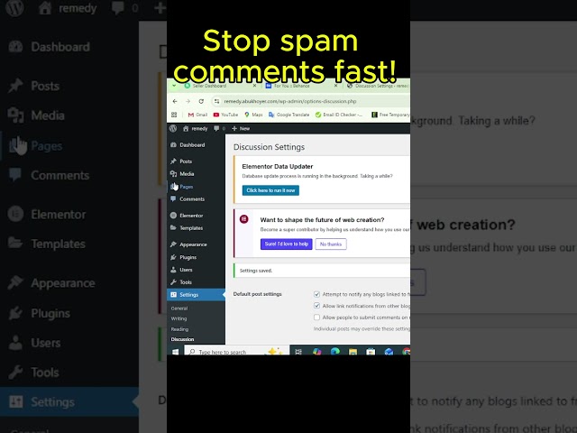 How to Stop Spam Comments on WordPress Pages – Quick Tutorial