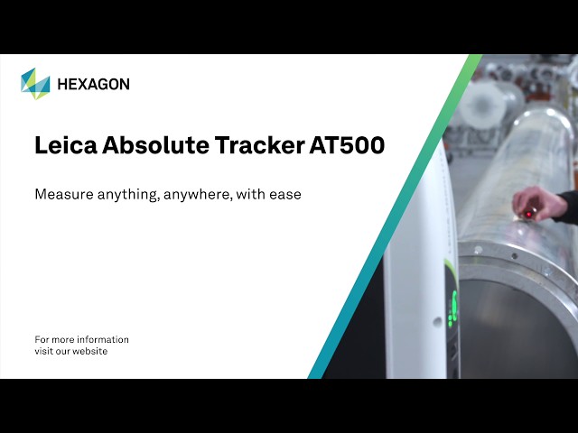 Leica Absolute Tracker AT500: Productivity features and accessories