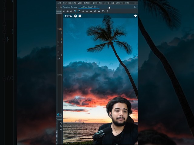 How to blur the image in flutter #flutter #coding #flutterinhindi