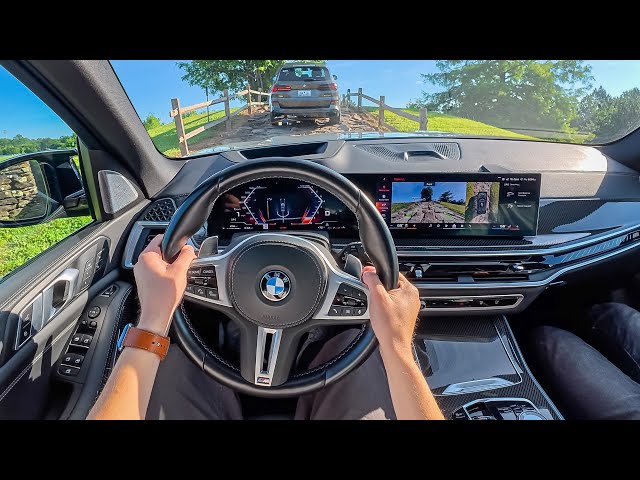 2025 BMW X5 M60i - POV Off Road Drive at BMW Performance Center Spartanburg (Binaural Audio)