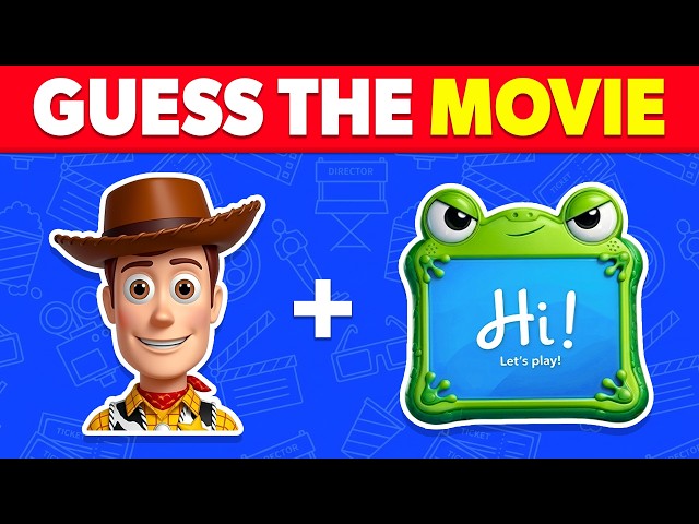 Guess The MOVIE by Emoji 🤠🍿 Toy Story 5, Minions, Michael Jackson, Stitch