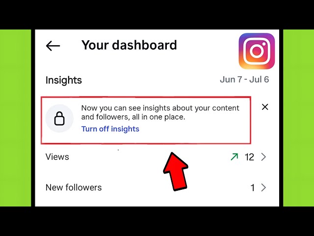 now you can see insights about your content and followers all in one place turn off insights