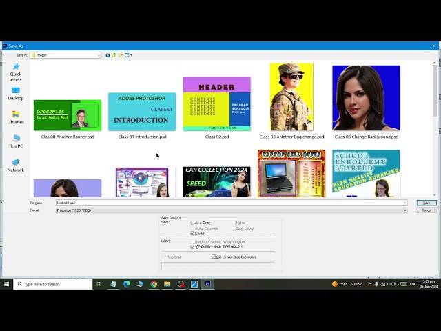 Adobe PhotoShop How to Create Blue Curve Visting Card using Shapes