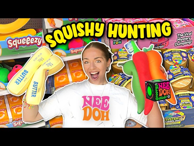 I went ULTRA SQUISHY HUNTING! Dumplings, Needoh, Squeezy!😱