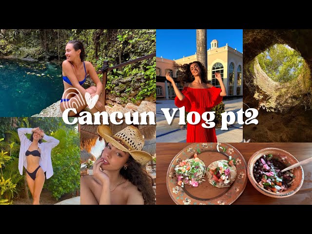 VLOG | Cancun | I TOOK A JUMP FROM 35FT!!!