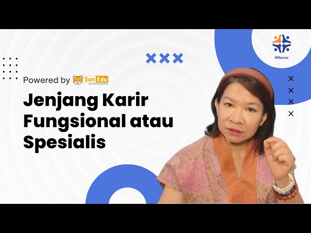 Jenjang Karir Fungsional/Spesialis