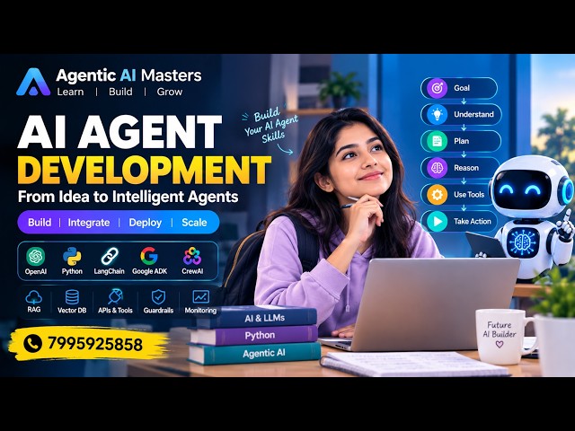 AI Agent Development Explained for Beginners | Build Intelligent AI Agents