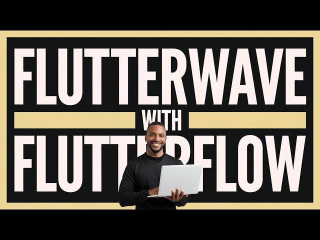 Flutterwave Payments in FlutterFlow for Beginners: Custom Action Tutorial