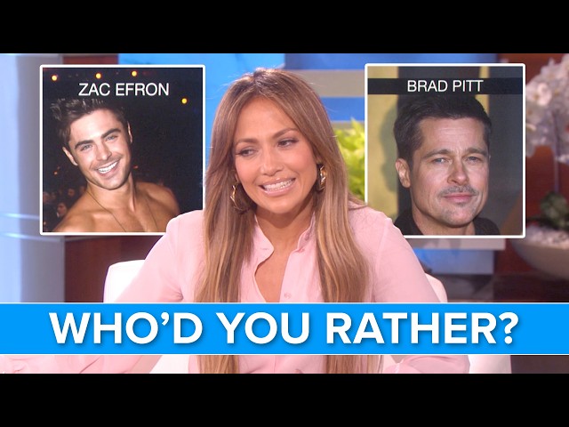 Celebrities Get Real Playing ‘Who’d You Rather?’