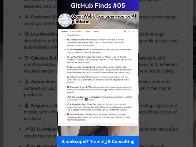 GitHub Finds #05: Meet Open WebUI, an open-source AI platform