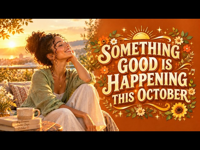Something Good Is Happening This October ✨ October Morning Affirmations for Good News | Afrobeat