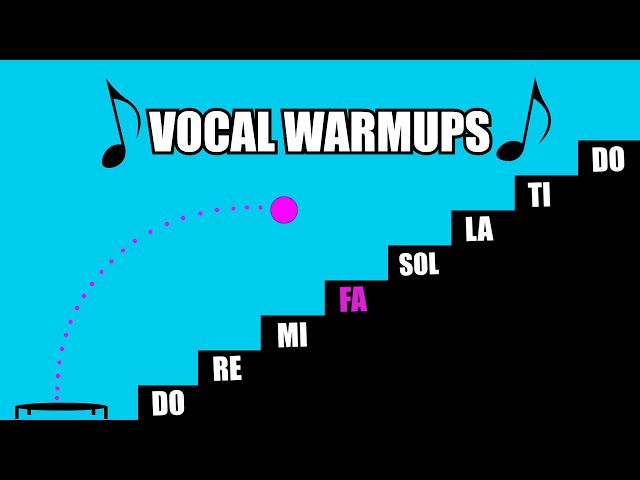 5 Fun Vocal Warmups (SOLFEGE Sing-Along)
