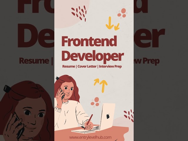 Frontend developer position? Resume | Cover Letter | Interview Bundle