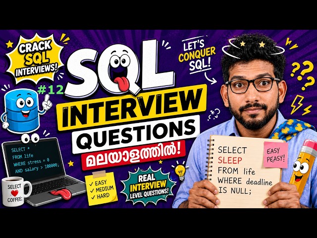 SQL Interview Questions #12 | Monthly Sales & Order Count Analytics | SQL Playlist