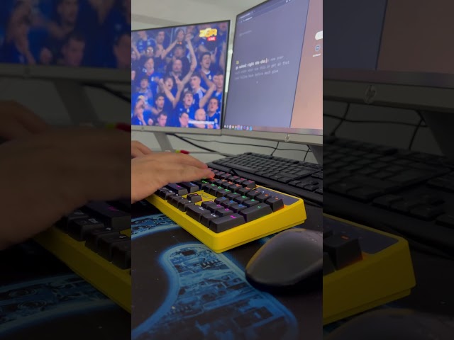 Back to typing again