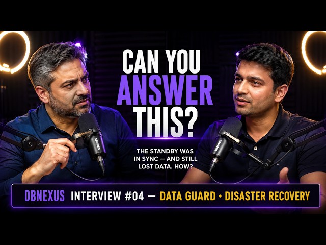 Oracle DBA Interview #04 — Data Guard & DR · 20 Questions, Scored Out of 20 | DBNexus