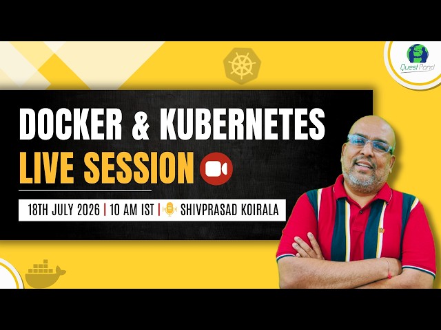 Docker and Kubernetes Free Webinar | Docker and Kubernetes Training