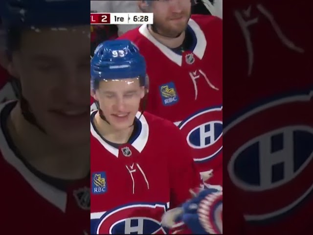 Ivan Demidov 1st Goal as a HABS !!