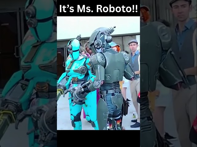 Mr. Roboto song Styx two ASSAULTRONS FALLOUT Dragon Con Fallout TV & Fallout 76 cosplay