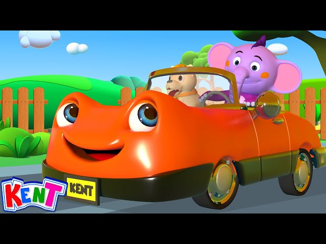 Car Song + More Kids Songs & Nursery Rhymes by Kent The Elephant