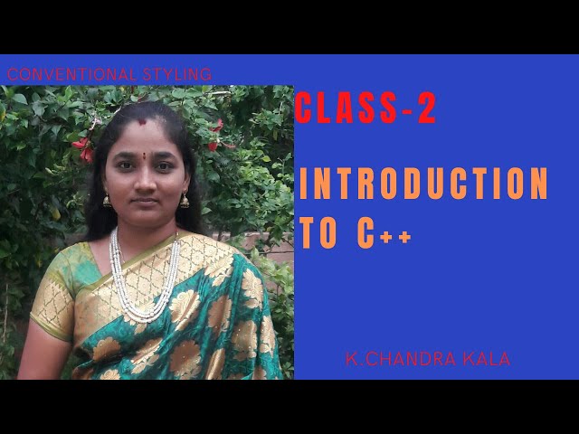 Introduction To C++|