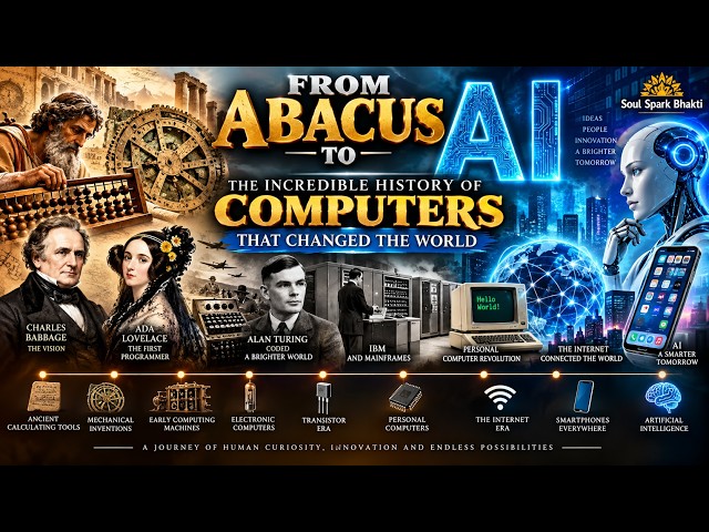 From Abacus to AI 🤖 | The Incredible History of Computers That Changed the World