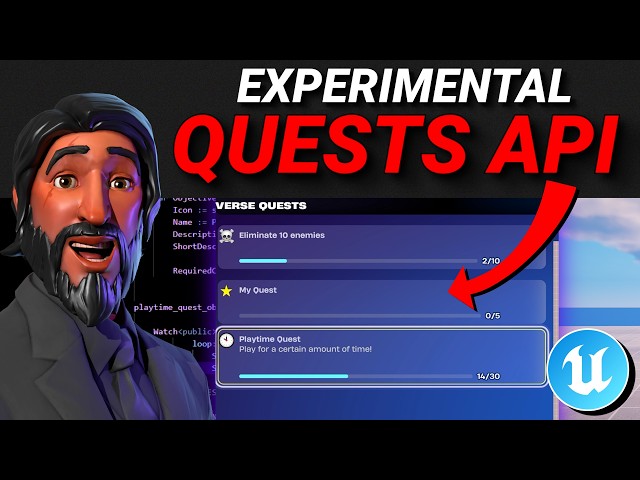 QUESTS API in Fortnite Creative/UEFN! (Experimental Tutorial)