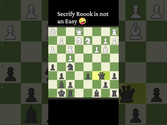 To Secrify Rook Was My Mistake 🤔#cheese #challenge #chesspuzzle #chesstactics #chesspuzzle #gaming