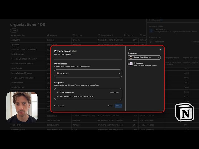 How to Restrict Property Access in Notion Databases