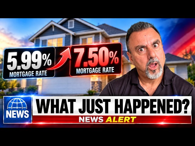 Mortgage Rates HIT 7.5%...Did Waiting Backfire?