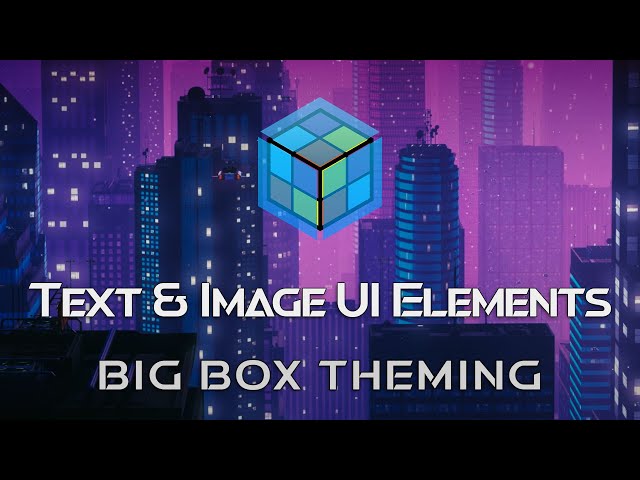 Text & Image UI Elements - Theme Workshop