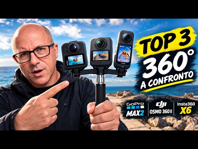 Which 360 camera to buy? Insta360 X6 vs. DJI Osmo 360 II vs. GoPro Max 2