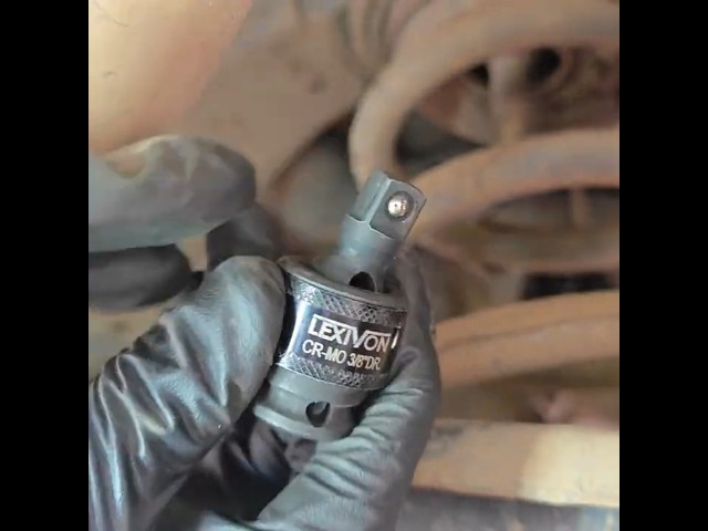Tool for tight spaces saves the day!