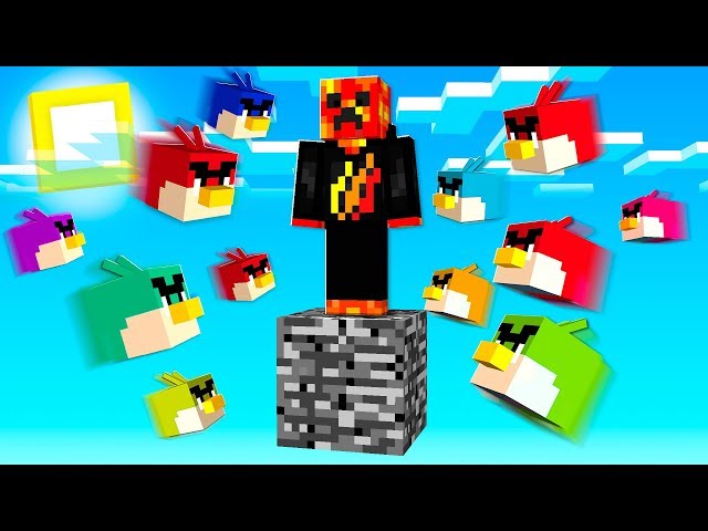 Playing the NEW Minecraft Hatchling Rescue Mini-Game! (Angry Birds Movie 2)