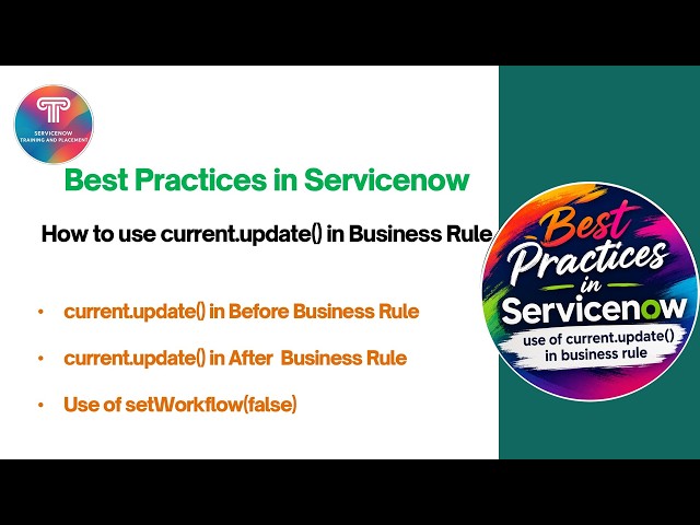 After Business Rule Use Case | When and how to Use current.update() | Most Asked Interview Questions