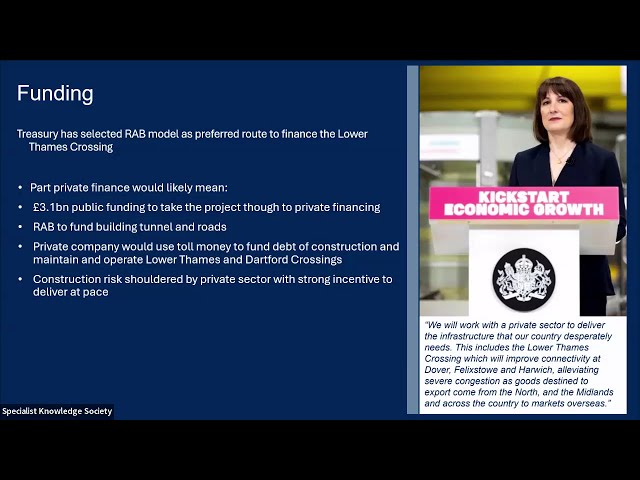 Lower Thames Crossing Latest Developments