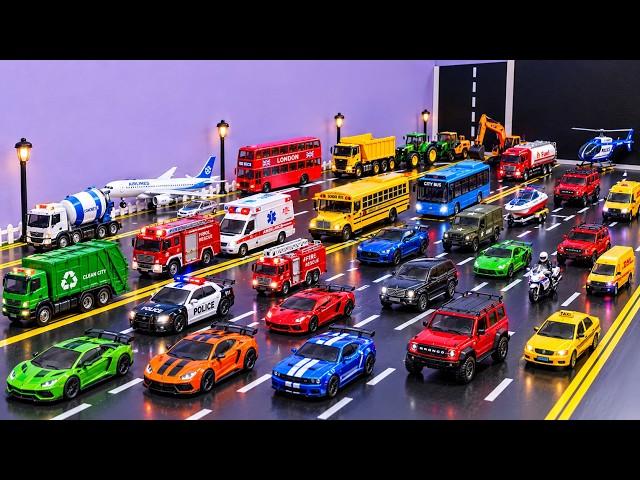 Toy Car Collection for Kids 🚘 | RC Cars, Diecast Cars & More!