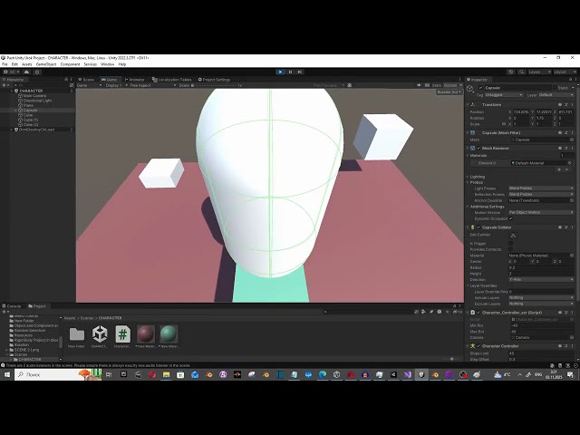 Unity 3d Tutorial C# - Character MOVEMENT system