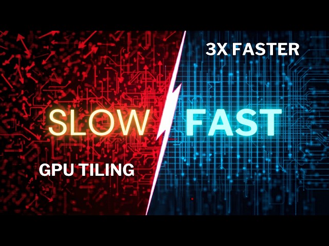 GPU Tiling Explained: Make Your CUDA Code 3X Faster