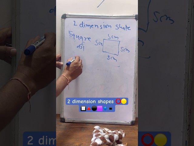 🟪🔹⭕️⚫️How to generate 2 dimension shapes 🟪🔹▪️💥🔅📕 4th class math #math #school