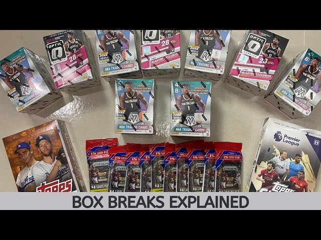 Sports Card Box Breaks Explained | What Are Personal And Group Breaks?