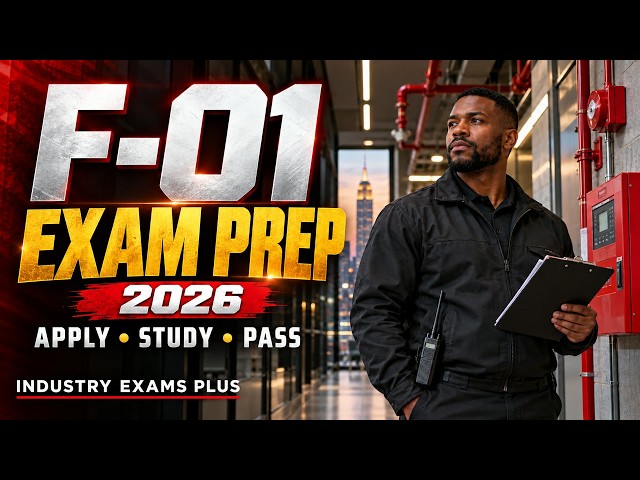 FDNY F-01 Fire Guard Exam 2026: How to Apply, What to Study & Pass