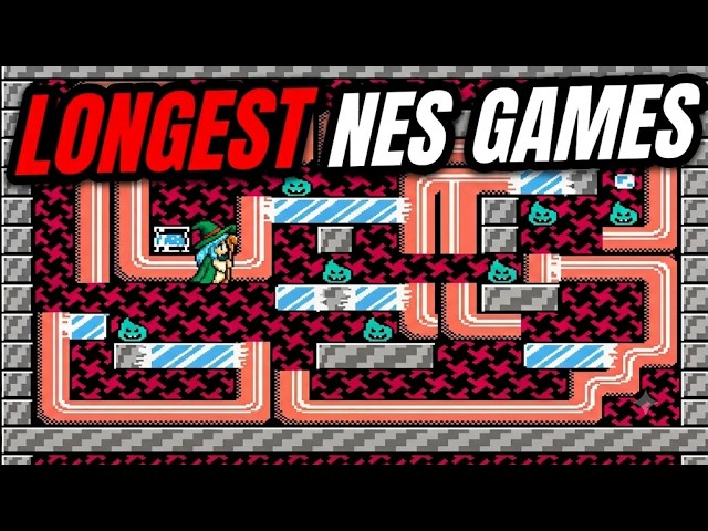 15 Massive NES Games That Take FOREVER to Beat!