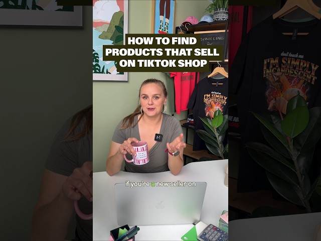 How to find winning products on TikTok Shop #sidehustle #printify #tips
