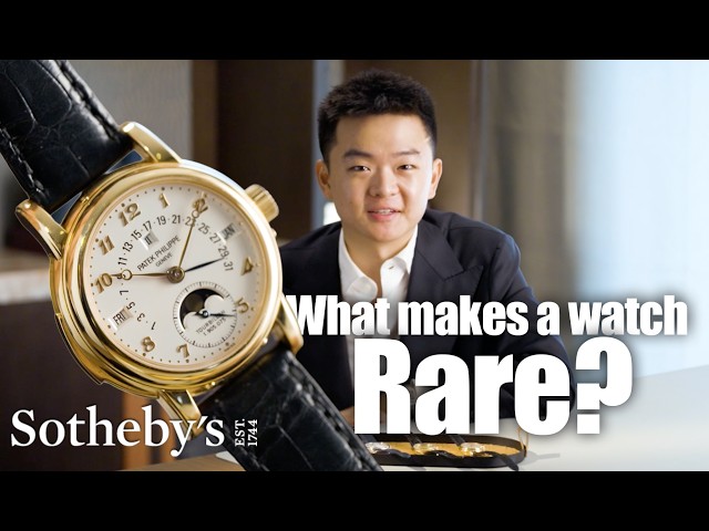 What Makes a Watch Rare? | Sotheby's